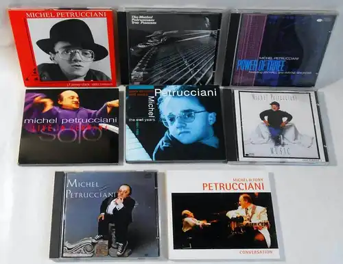 9 CD´s MICHEL PETRUCCIANI  - Sammlung -