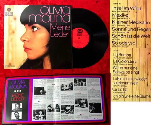 LP Olivia Molina: Meine Lieder (Hör Zu SHZE 368) D 1973