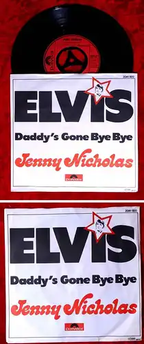 Single Jenny Nicholas: Elvis / Daddy´s Gone Bye Bye (Polydor 2041 920) D 1977