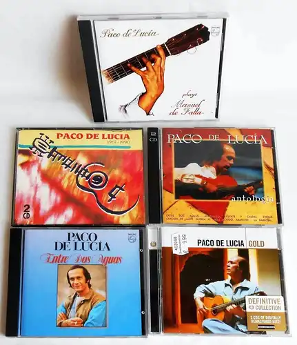 8 CD´s  Paco de Lucia  - Sammlung  -