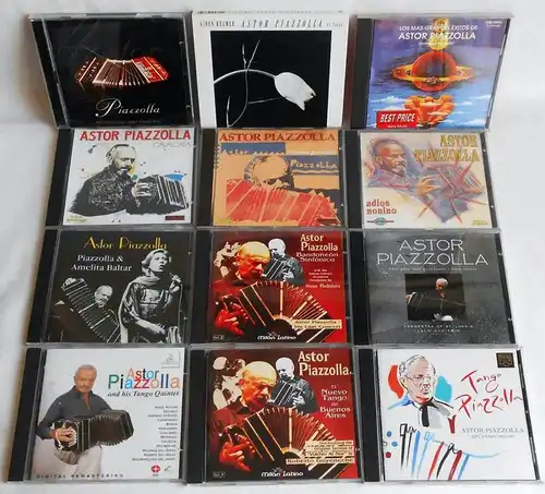 13 CD´s  Astor Piazzolla  - Sammlung  -