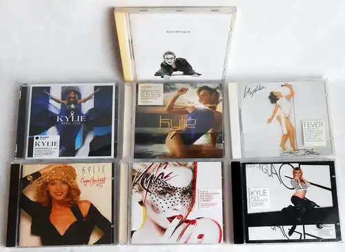 7 CD´s  Kylie Minogue  - Sammlung  -