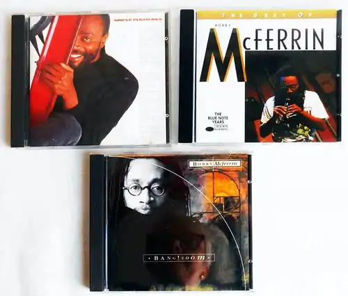 3 CD´s  Bobby McFerrin  - Sammlung -