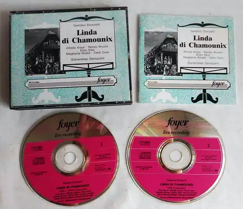 2CD Box Donizetti: Linda di Chamounix - Alfredo Kraus Renato Bruson (1991)