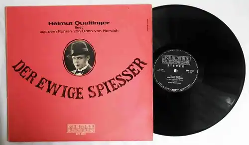 LP Helmut Qualtinger: Der ewige Spiesser (Preiser SPR 3149) A 1967