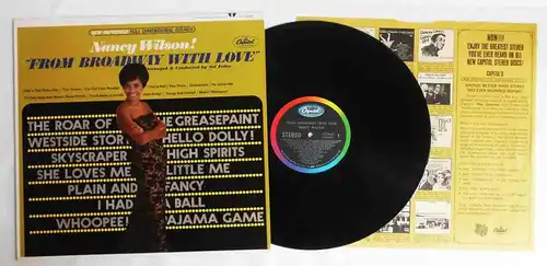 LP Nancy Wilson: From Broadway with Love (Capitol ST 2433) US