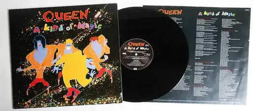 LP Queen: A Kind Of Magic (EMI 062-24 0531 1) NL 1986 DMM Mastering