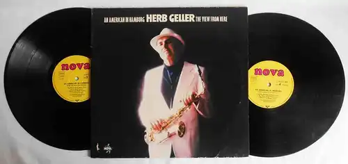 2LP Herb Geller: An American in Hamburg - A View From Here (Nova 628332) D 1975