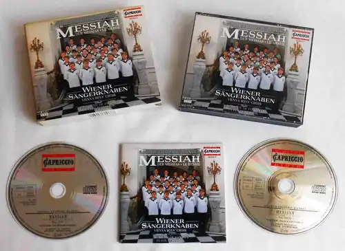 2CD Wiener Sängerknaben & Academy Of London: Messiah (Capriccio) 1995