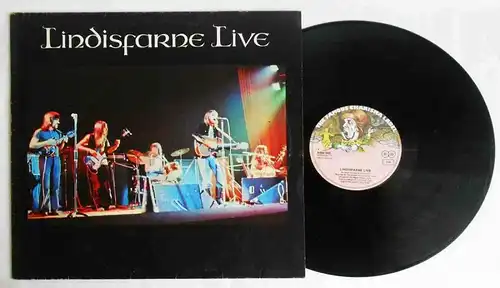 LP Lindisfarne: Live (Charisma Perspective 6499 592 L) D 1975