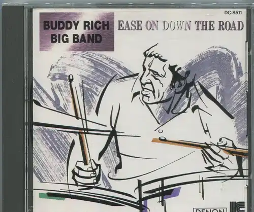 CD Buddy Rich Big Band: Ease On Down The Road (Denon) Japan 1987