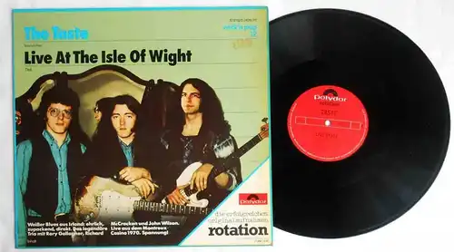 LP Taste: Live At The Isle Of Wight (Polydor Rotation 2428 311) D