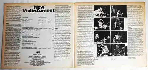 2LP New Violin Summit (MPS BASF 33 21285-8) D 1971