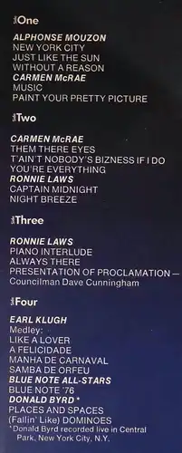 2LP Blue Note Live At The Roxy (Blue Note LA 663-12) US 