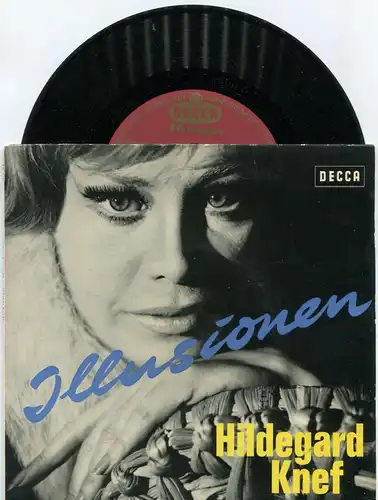 EP Hildegard Knef: Illusionen (Decca DX 2283) D 1964