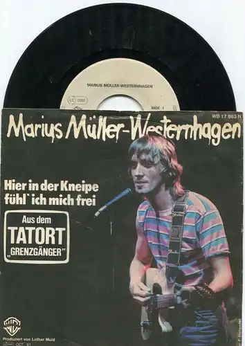 Single Marius Müller-Westernhagen: Hier in der Kneipe fühl ich mich frei (1981)