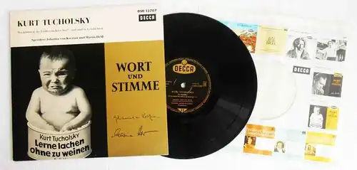25cm LP Johanna von Koczian & Martin Held: Kurt Tucholsky (Decca DSD 13 707) D 