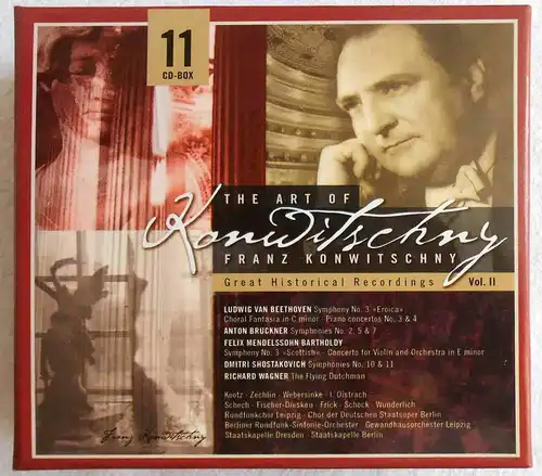 11CD Box Franz Konwitschny - The Art Of Konwitschny Vol. II (Edel) 2001