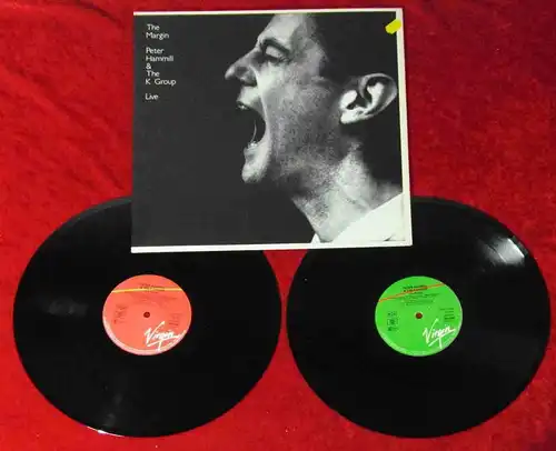 2LP Peter Hammill & The K Group: The Margin - Live - (Virgin 302 533-370) D 1985