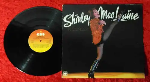 LP Shirley MacLaine In Concert (CBS 86008) NL 1976