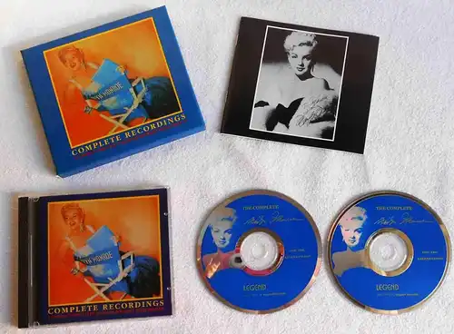 2CD Box Marilyn Monroe: Complete Recordings (w/ 20 Page Booklet) (Legend) 1991