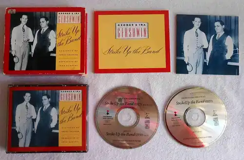 2CD Box George & Ira Gershwin: Strike Up The Band (Elektra) 1991