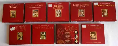 9 CD Boxen Cotton Club Marlene Dietrich Josephine Baker Charles Trenet....
