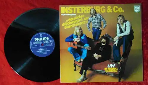 LP Insterburg & Co.; Herzlichen Glückwunsch zur Eintrittskarte (Philips 63 450)