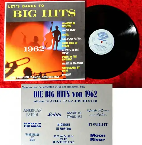 LP Statler Dance Orchestra: Let´s Dance to Big Hits 1962 (Somerset DL-551) D