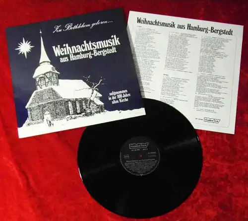 LP Weihnachtsmusik aus Hamburg-Bergstedt (Musica Viva MV 30-1046) D 1978