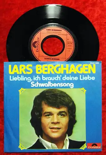 Single Lars Berghagen: Liebling ich brauch Deine Liebe (Polydor 2041 500) D