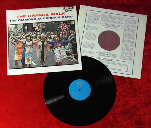 LP Diamond Accordion Band: The Orange Walk (Emerald GEM 1009) UK 1969
