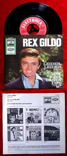 Single Rex Gildo: Leider, leider (Electrola E 22 879) D 1964