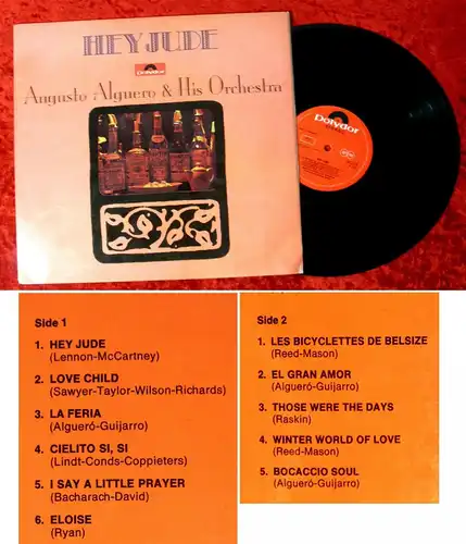 LP Augusto Alguero: Hey Jude (Polydor 184 211) UK 1969