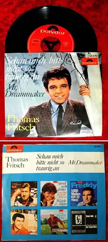 Single Thomas Fritsch: Schau mich bitte nicht so traurig an (Polydor 52 570) D
