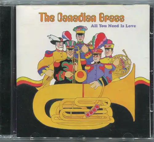 CD Canadian Brass: All You Need Is Love - Beatles Hits (RCA) 1998