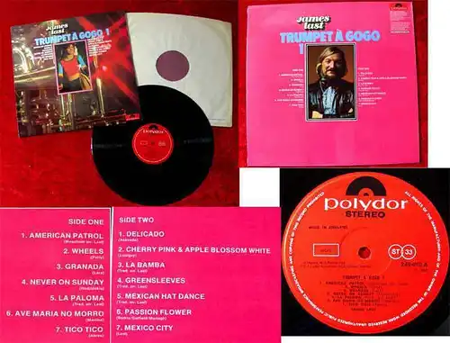 LP James Last: Trumpet á Gogo 1 (Polydor 249 040 Stereo) UK