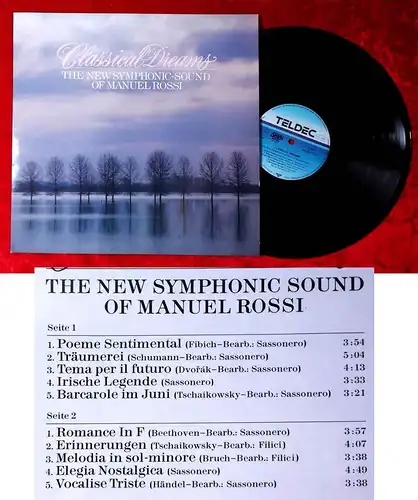 LP New Symphonic Sound Of Manuel Rossi: Classic Dreams (Teldec 626211 AP) D 1985