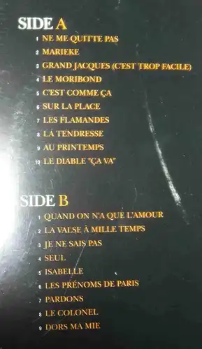 LP Jacques Brel: Ne Me Quitte Pas (Vinyl Passion 800012) DMM Cutting (EU 2012)