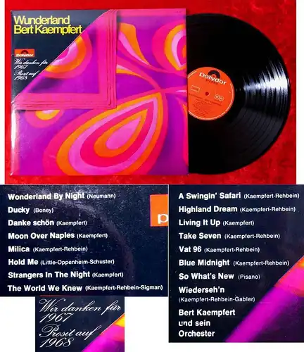 LP Bert Kaempfert: Wunderland (Polydor 104 691) D 1967