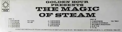 LP The Magic Of Steam - Locomotives on British Railways  (GH 635) UK 1974