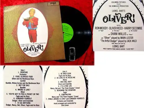 LP Oliver! mit Oliver Reed Harry Secombe Shani Wells