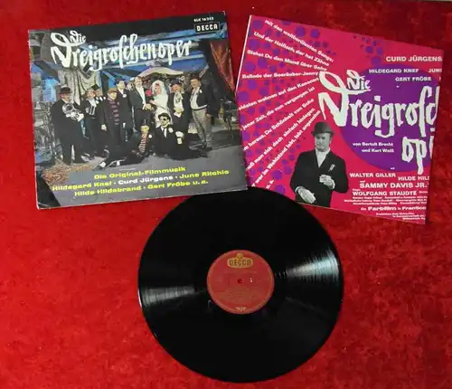 LP Hildegard Knef: Die Dreigroschenoper (Decca BLK 16 242) D 1962