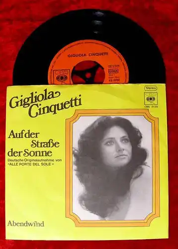 Single Gigliola Cinquetti: Auf der Straße der Sonne