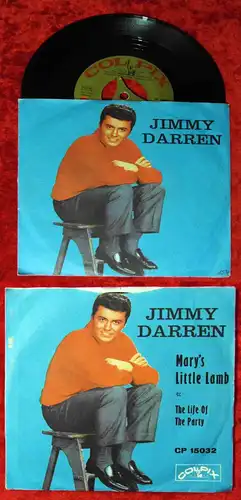 Single Jimmy Darren: Mary´s Little Lamb (Colpix CP 15032) US