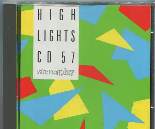 CD Stereoplay Highlights CD 57 feat Depeche Mode Jeremy Days Mission....(1991)