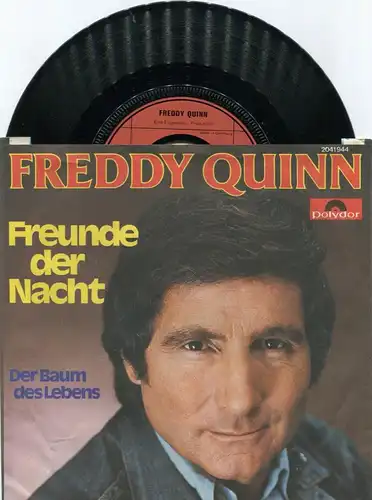 Single Freddy Quinn: Freunde der Nacht (Polydor 2041 944) D 1977