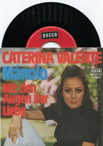 Single Caterina Valente: Manolo (Decca D 29 072) D