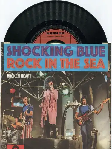 Single Shocking Blue: Rock In The Sea (Polydor 2001 358) D