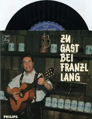 EP Franzl Lang: Zu Gast bei Franzl Lang (Philips 423 302 PE) D 1964